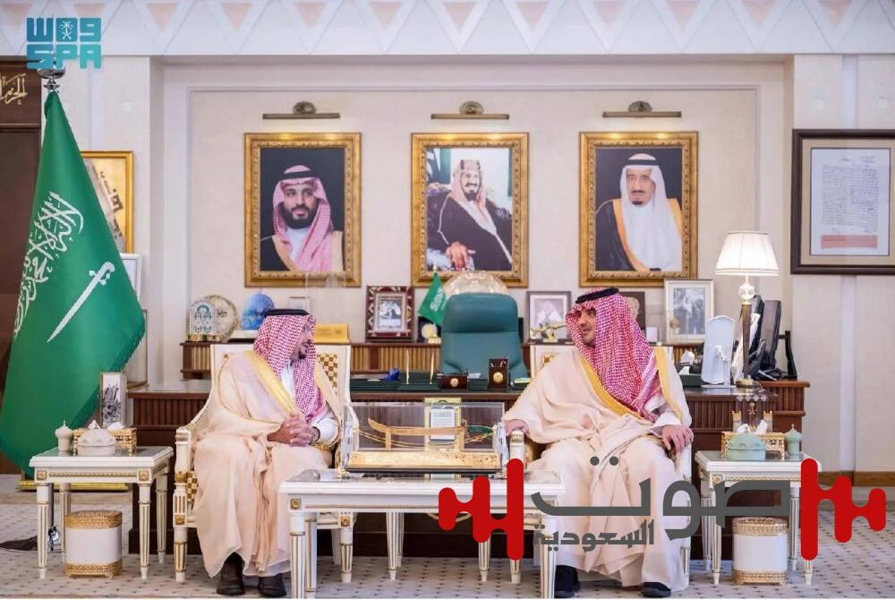الأمير عبدالعزيز بن سعود يلتقي أمير منطقة القصيم