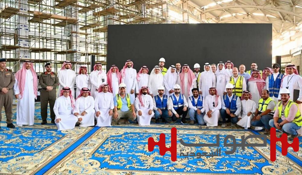محمد بن ناصر يتفقد سير العمل بمشروع مطار الملك عبدالله الدولي الجديد بجازان