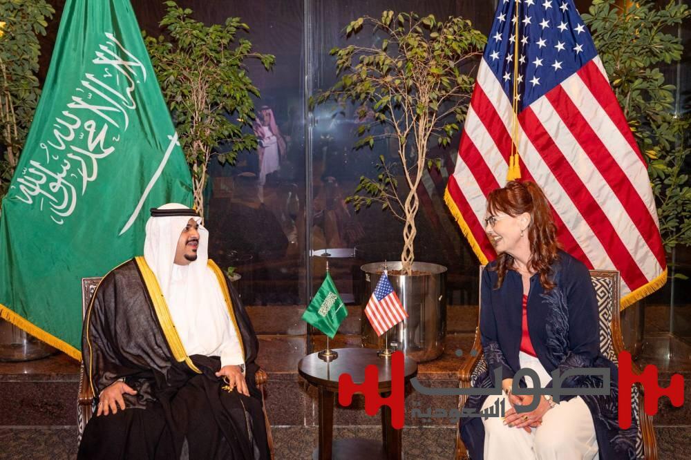 نائب أمير الرياض يشهد احتفال السفارة الأمريكية بذكرى الاستقلال