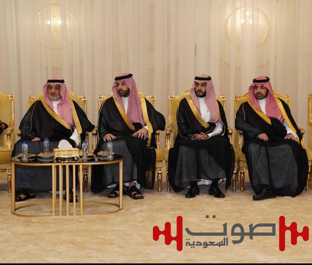 أمراء ومسؤولون يشرفون عقد قران عزب والغامدي