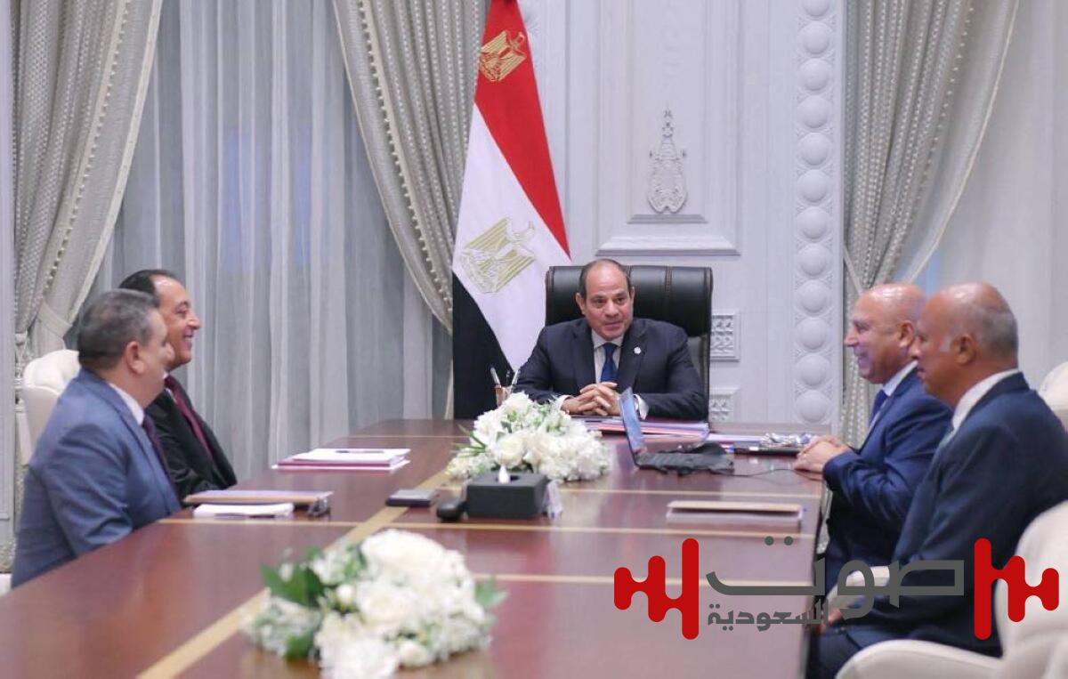 مصر: توجيهات رئاسية بمدّ سيناء بالسكك الحديدية وتطوير الموانئ البحرية