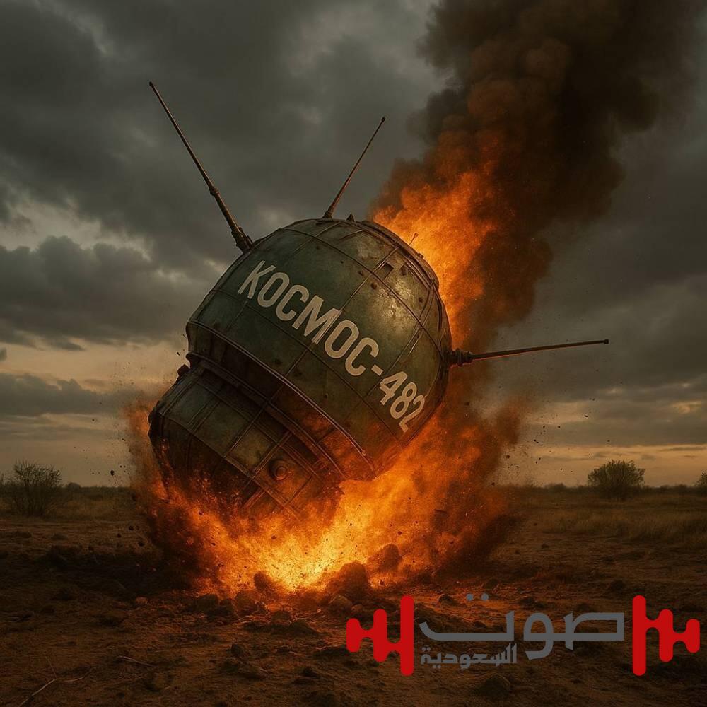 حطام سوفيتي يهدد بريطانيا.. بقايا القمر الصناعي «كوزموس 482» تقترب من الأرض