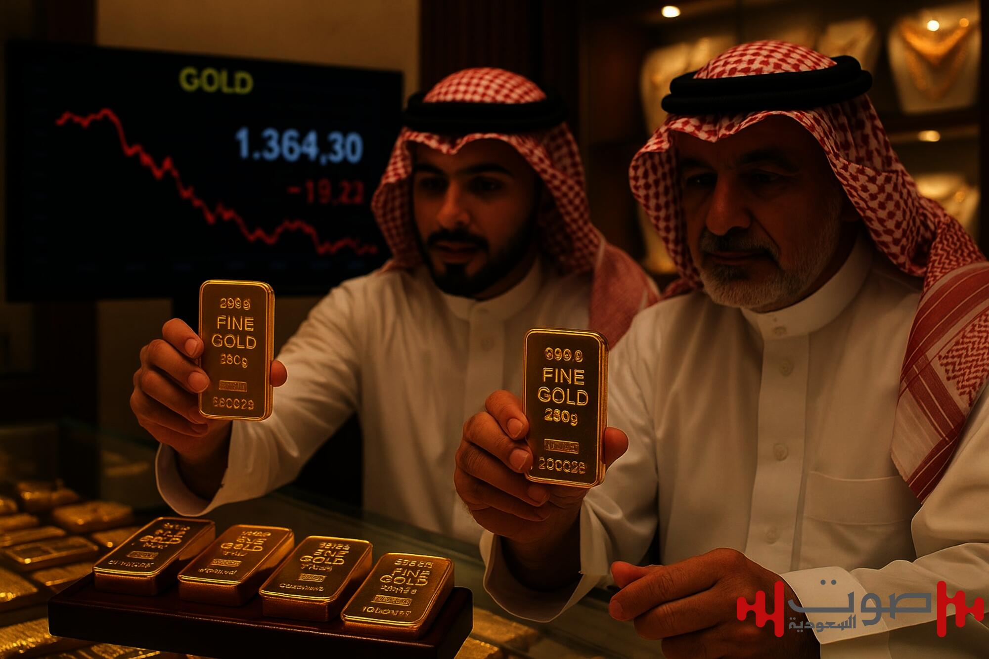 لماذا انخفضت سبائك الذهب اليوم في المملكة؟