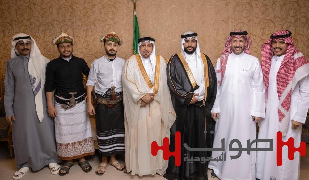 آل ناشب يزفّون عبدالمحسن للقفص الذهبي