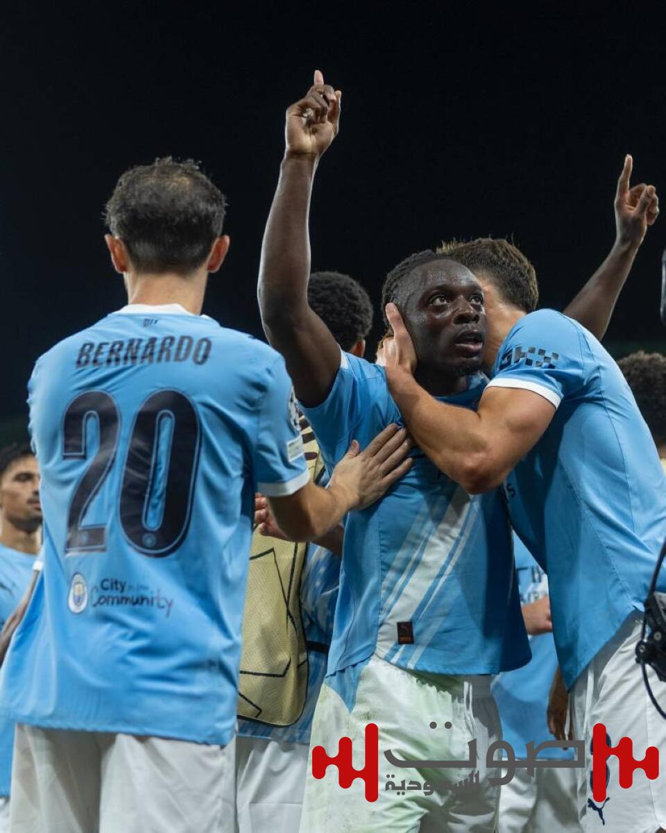 مانشستر سيتي يكتفي بهدفين في شباك نابولي