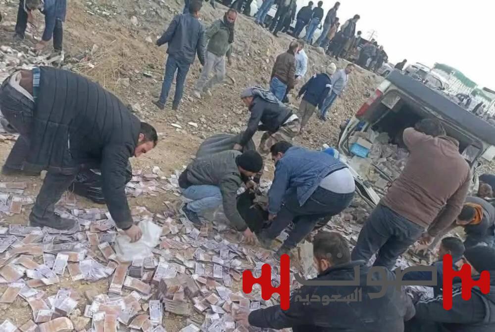 سورية: تطاير «الملايين» إثر انفجار عجلة شاحنة البنك المركزي