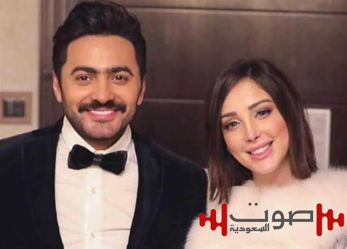 رغم الانفصال.. بسمة بوسيل: تدخلت في اختيارات ألبوم تامر حسني الجديد