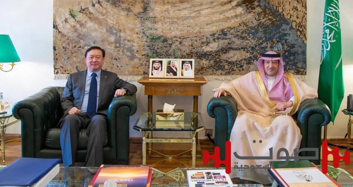 نائب وزير الخارجية يستقبل السفير الصيني لدى المملكة