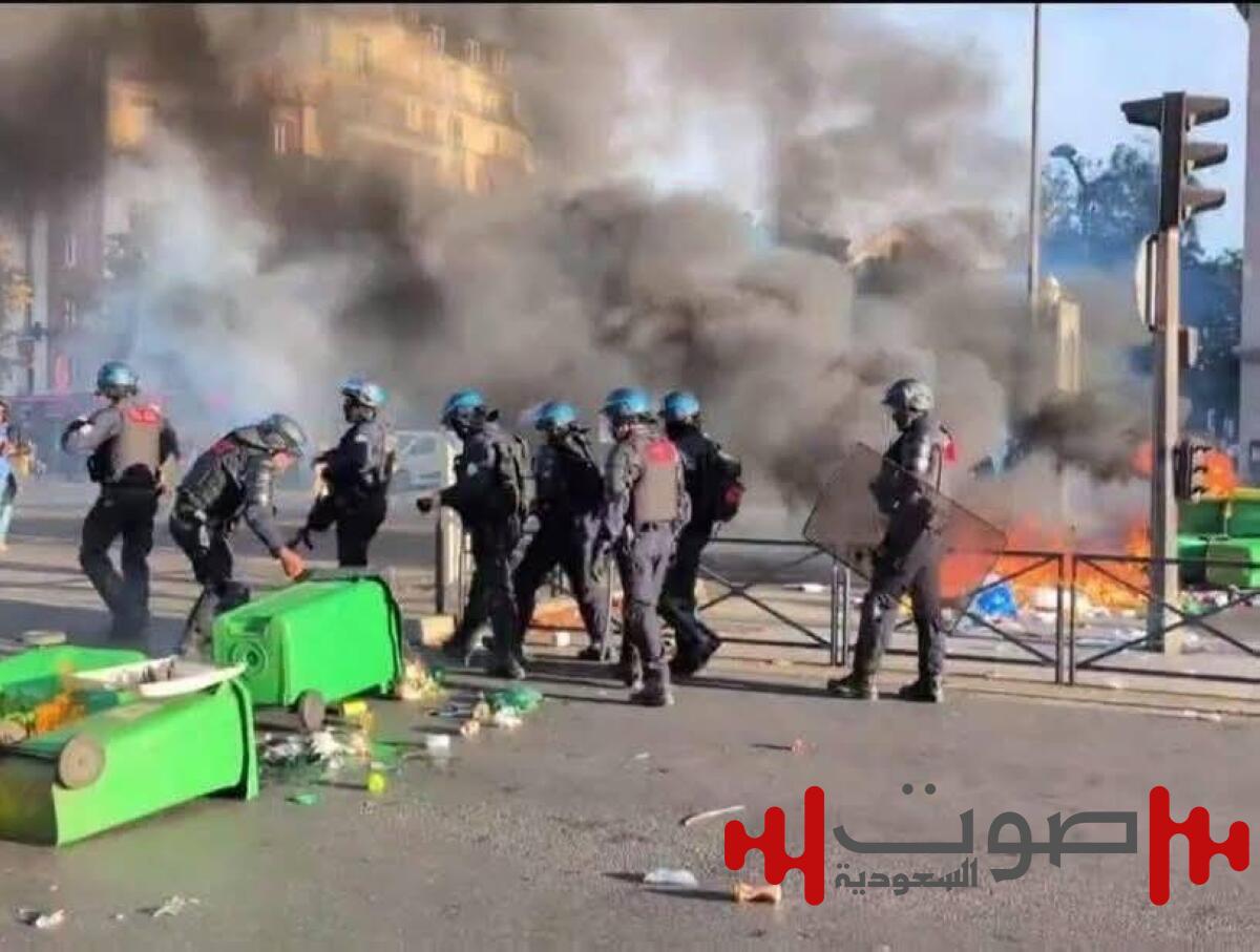 اعتقال 200 محتج في فرنسا.. والسلطات تحذر من العنف