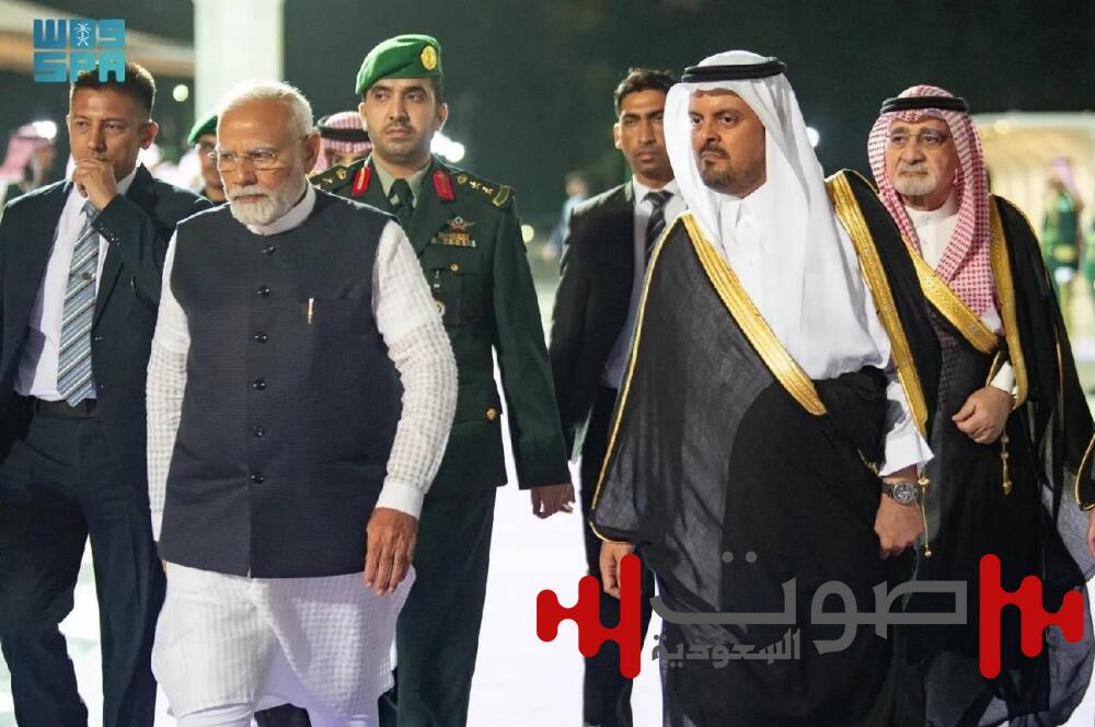 رئيس وزراء الهند يغادر جدة